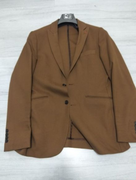 Kahverengi Blazer Ceket Ds Damat