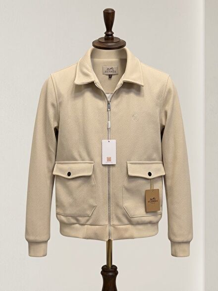 Hermes Bej Ceket