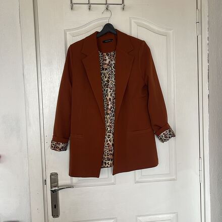 Trend Kol Detaylı Blazer Ceket