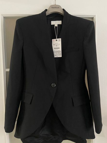 Zara Siyah Blazer Ceket