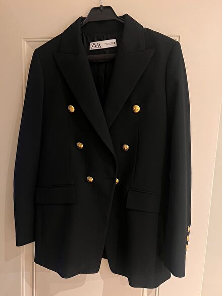 Zara Siyah Blazer Ceket
