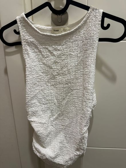 Pull&Bear Beyaz Bluz