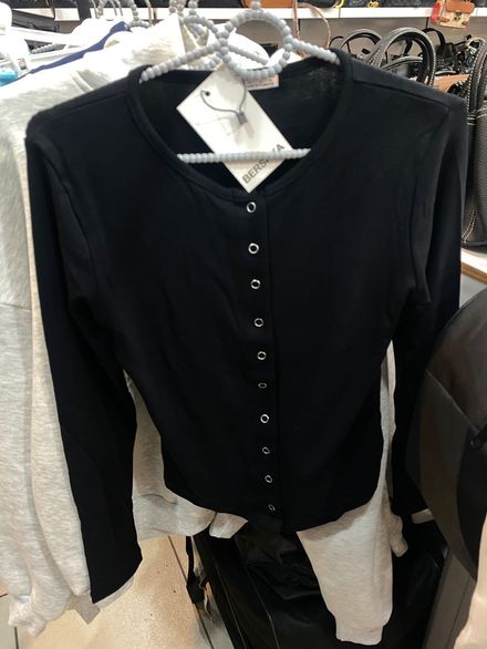 Bershka Siyah Bluz