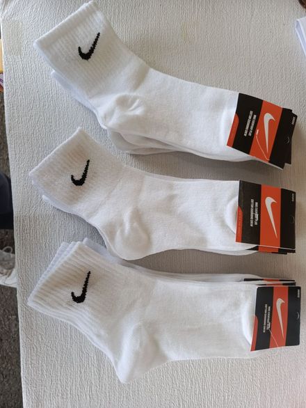 Nike erkek Beyaz Çorap Seti 12 adet