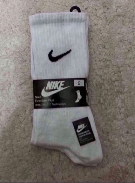 12’Lİ Beyaz Nike Uzun Spor Çorap