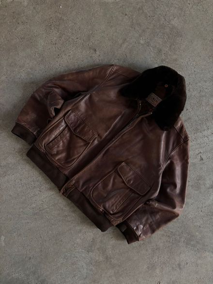 Roman Hakiki Pilot Deri Mont Vintage