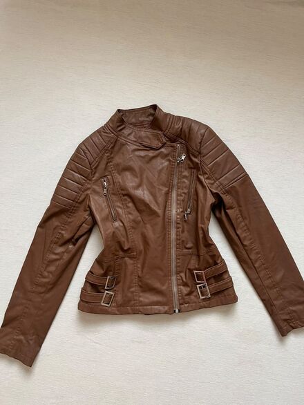 💥y2k vintage Deri Biker Ceket