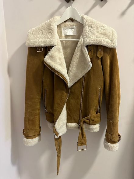 Süet Biker Zara Ceket