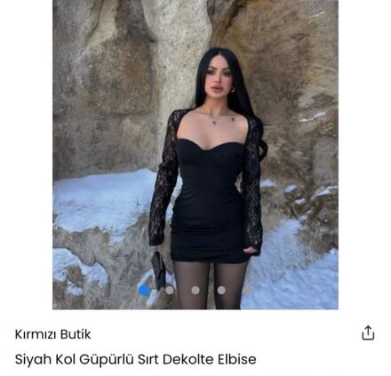 Şıklığın Sırrı: Siyah Dantel Mini Elbise