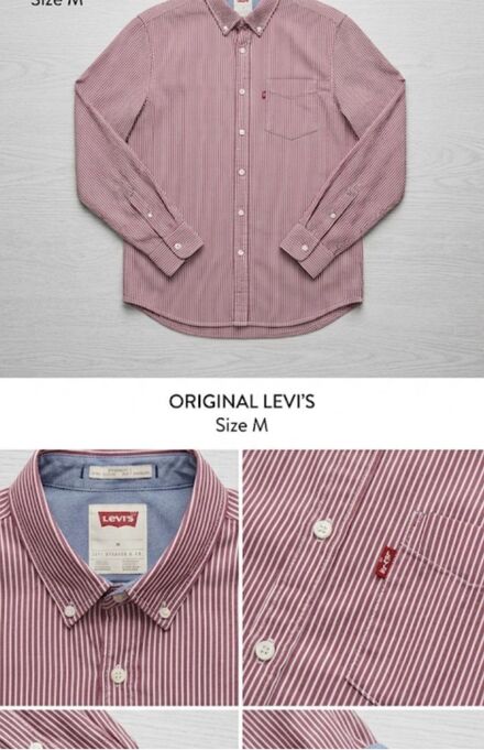 Levis Çizgili Klasik Gömlek