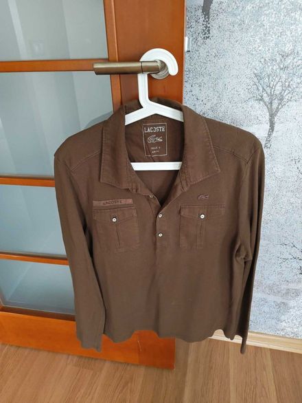 Lacoste Haki Erkek İnce Sweatshirt