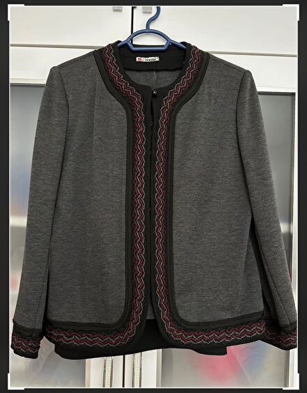 Gri Blazer Ceket