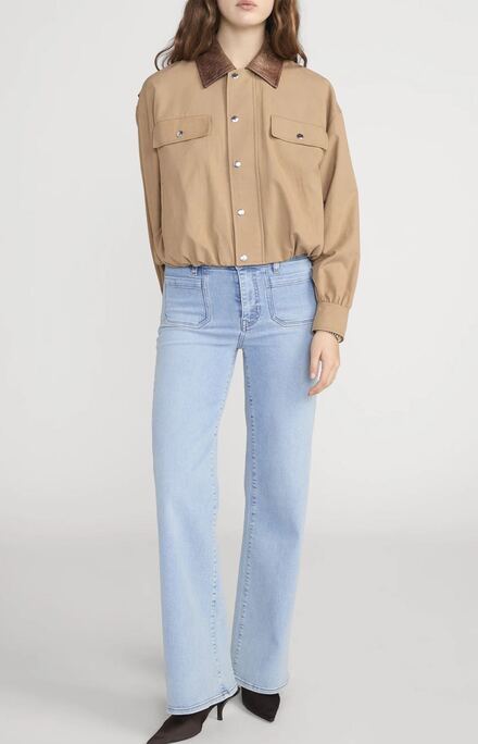 Frame Slim Palazzo Modernist Pocket Jean