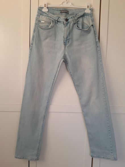 Erkek Mavi Jeans Likralı Jean Pantolon