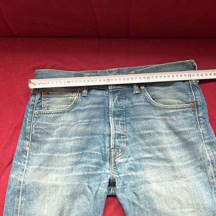 Levis 501 Modeli Mavi 32/34 Beden Kot