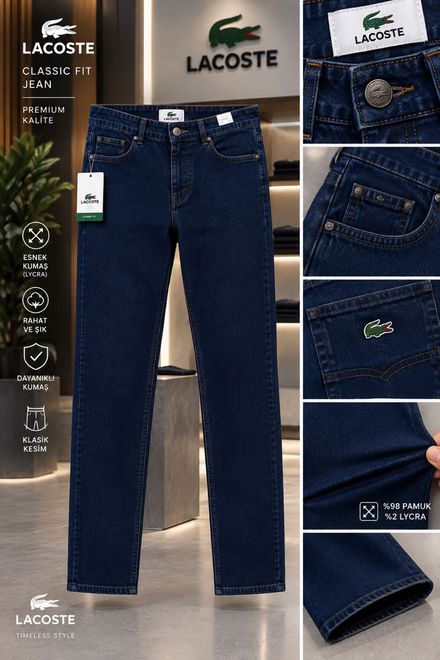 Lacoste Klasik Kesim Jean