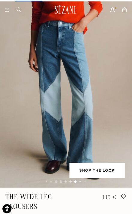 Sezane Paris Jeans/38