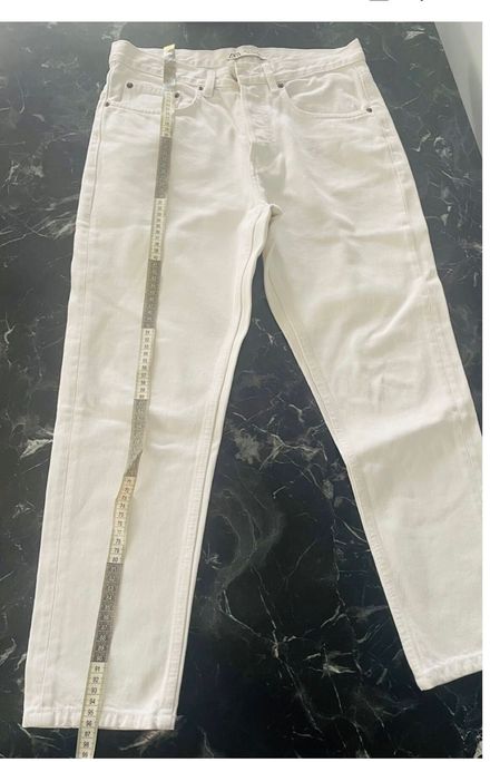 Zara beyaz kot pantolon