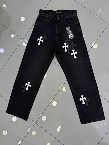 Chrome Hearts Baggy Jean