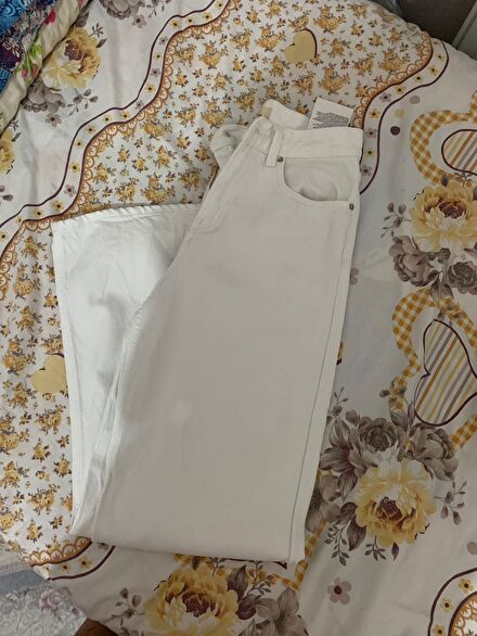 Beyaz Ltb Jean Pantolon