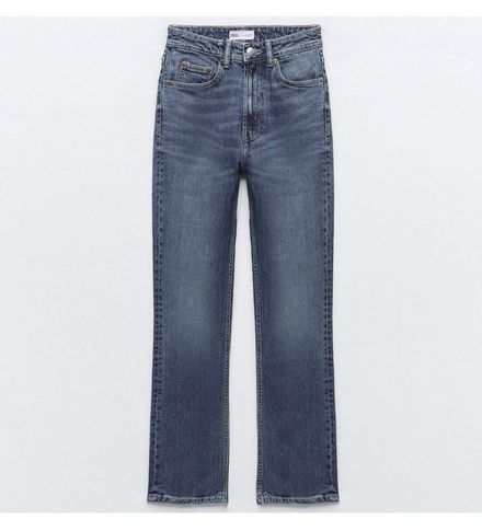 Zara yüksek bel Stove Pipe jean pantolon