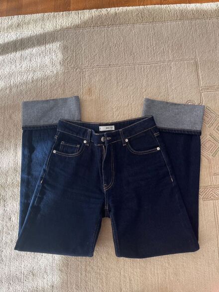 Koyu Mavi Jeans Pantolon