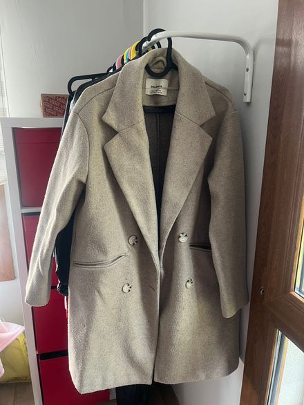 Pull and Bear Kaşe Kaban