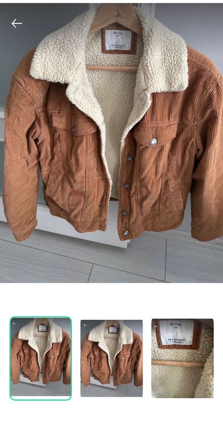 Bershka mont