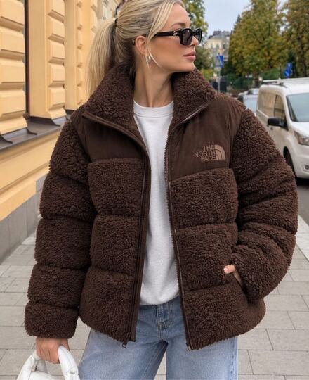 THE NORT FACE PELUŞ☁️✨💎