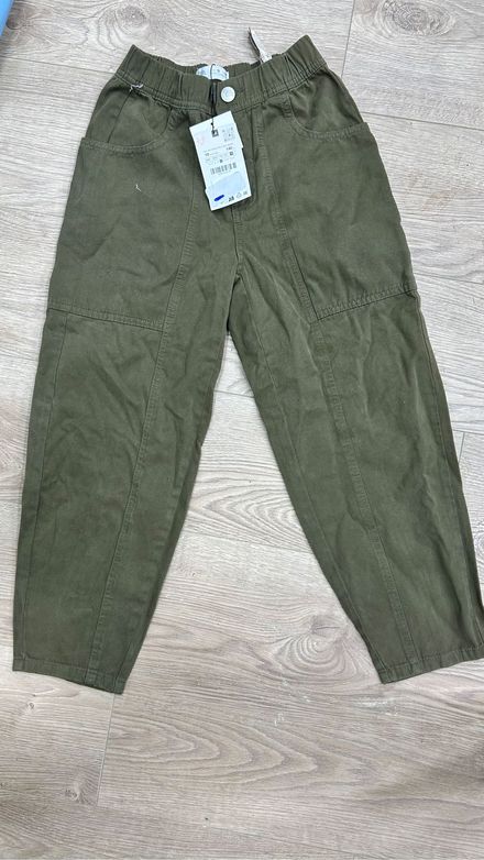 Zara Erkek Çocuk Haki Pantolon