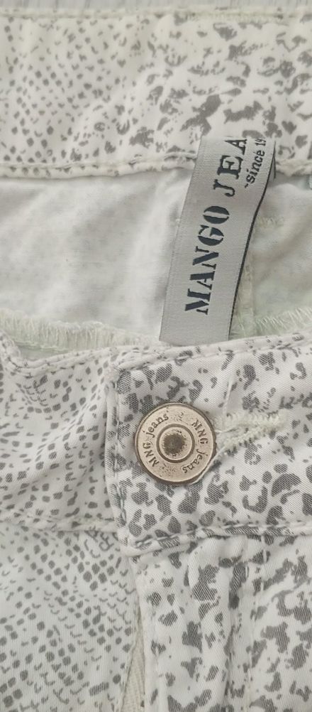 Mango Desenli Pantolon
