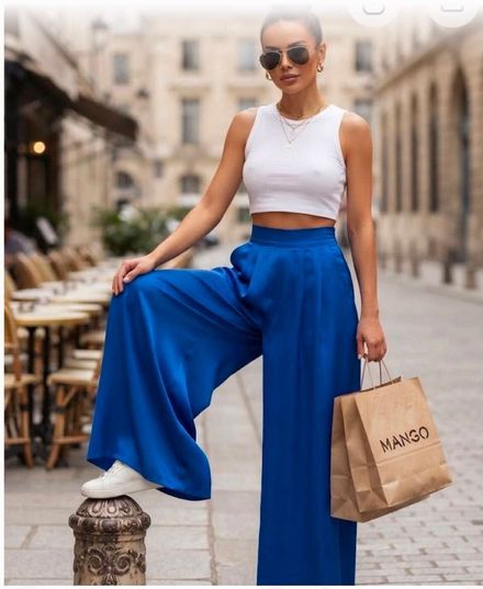 MANGO AEROBİN BOL PAÇA CEPLİ