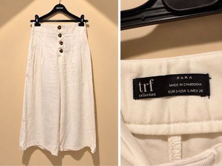 Zara Geniş Paça Pantolon Etek