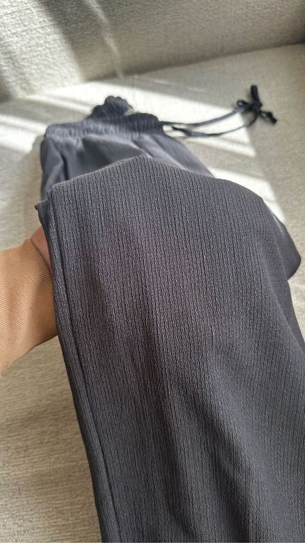 Füme fitilli pantolon