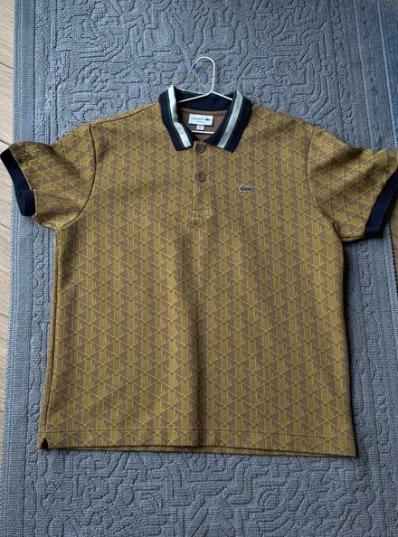Lacoste Monogram Polo Yaka Tişört L