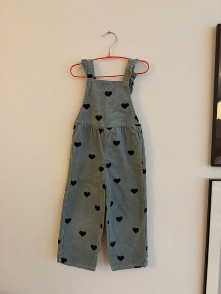 Zara Çocuk Kalpli Tulum