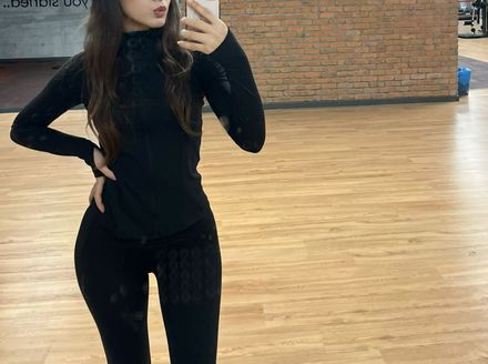 Siyah Yüksek Yaka Spor Ceketi