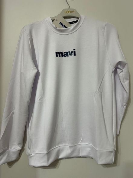 Mavi Beyaz Sweatshirt