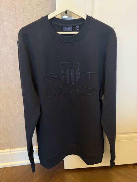 Gant Siyah Sweatshirt L beden sıfır