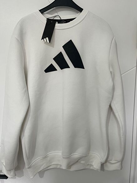 Adidas Beyaz Sweatshirt