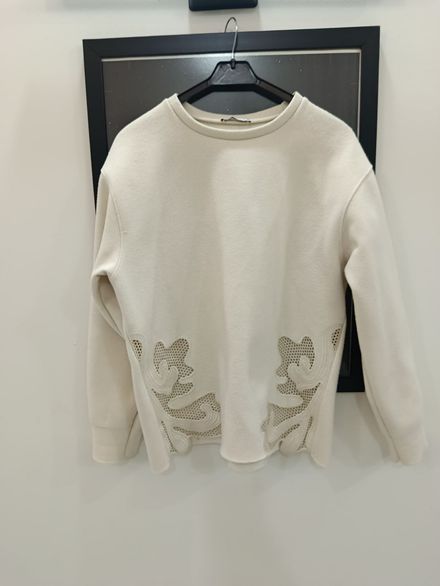 Zara Krem Rengi Sweatshirt