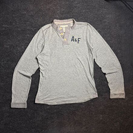 Abercrombie henly yaka vintage longsleve