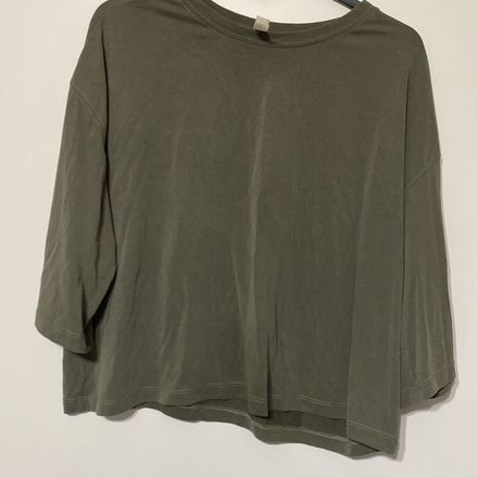 Haki Oversize Tişört