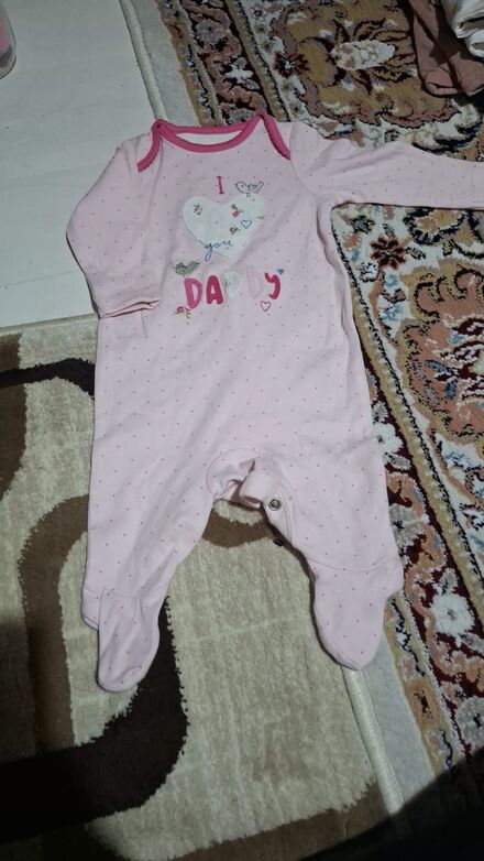 Pembe Puantiyeli Bebek Tulumu
