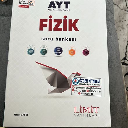 AYT Fizik Soru Bankası Limit Yayınları