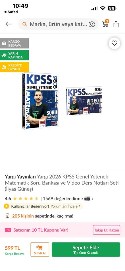 KPSS Matematik 2026 İlyas Güneş