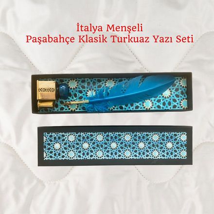 Paşabahçe Turkuaz Klasik Yazı Seti