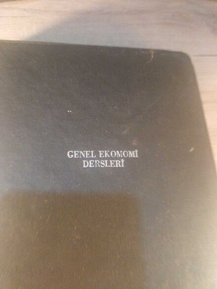 Genel Ekonomi Dersleri Kitabı