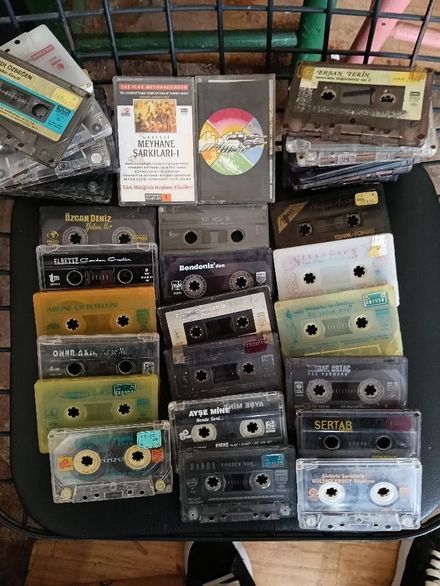 40 adet karma Retro Kaset