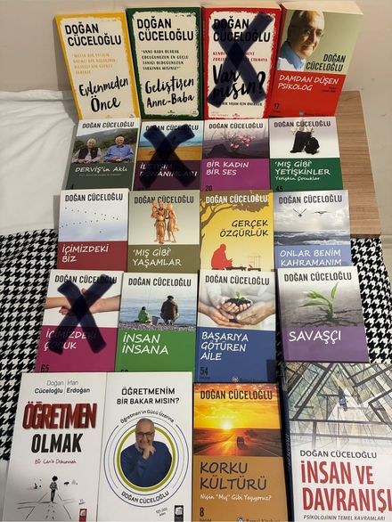 Doğan Cüceloğlu psikoloji kitap seti(17)
